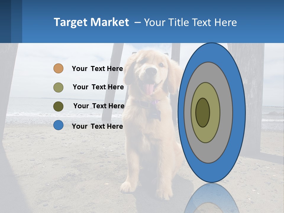 Animal Cute Puppy PowerPoint Template