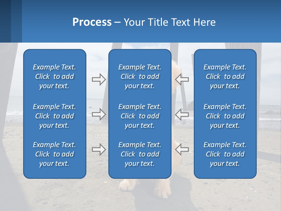 Animal Cute Puppy PowerPoint Template