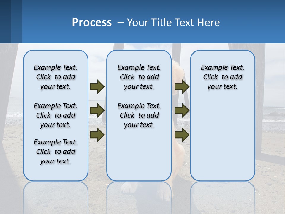 Animal Cute Puppy PowerPoint Template