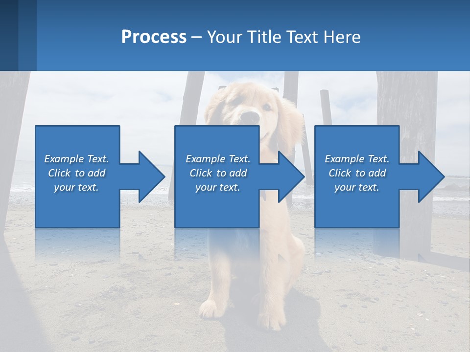 Animal Cute Puppy PowerPoint Template