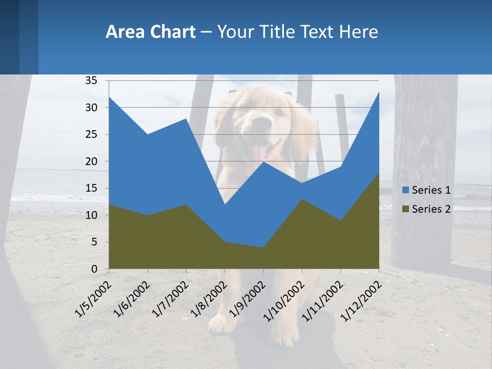 Animal Cute Puppy PowerPoint Template