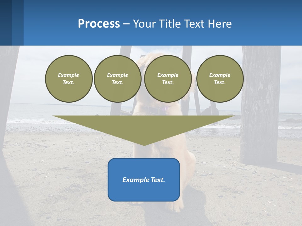 Animal Cute Puppy PowerPoint Template