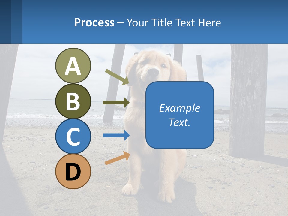 Animal Cute Puppy PowerPoint Template