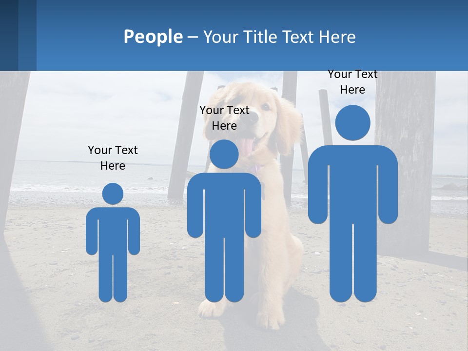 Animal Cute Puppy PowerPoint Template