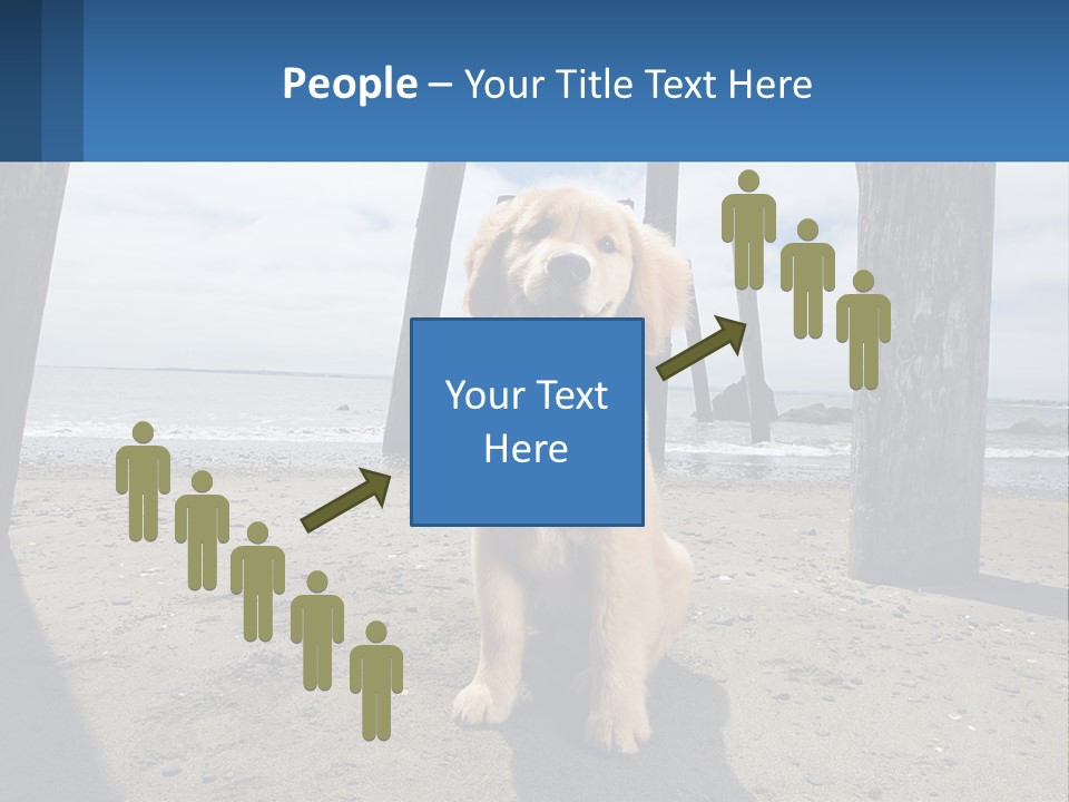 Animal Cute Puppy PowerPoint Template