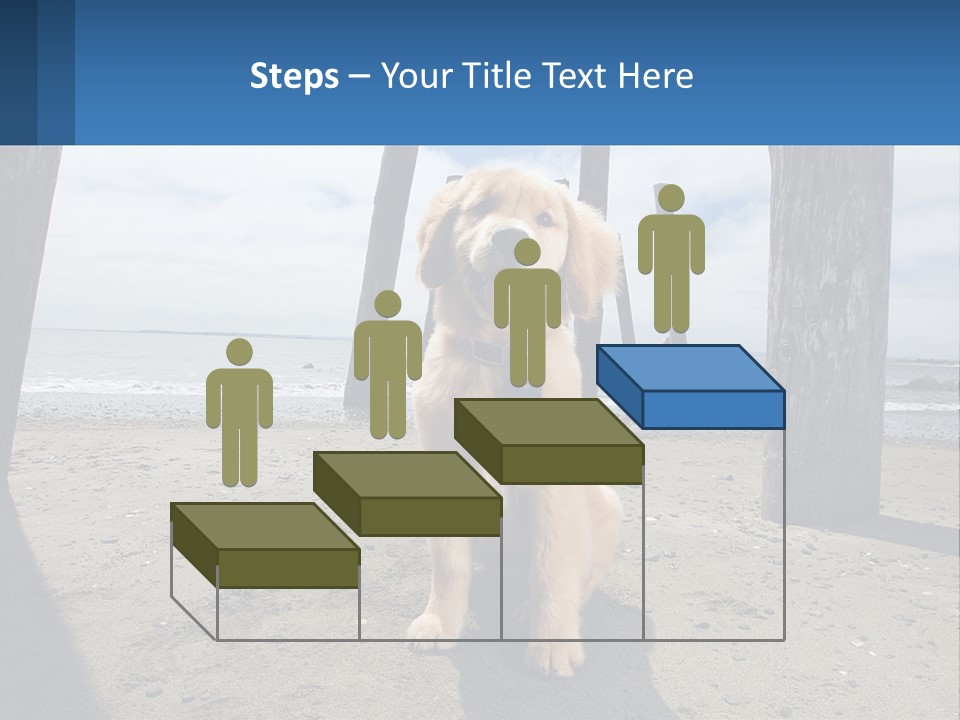 Animal Cute Puppy PowerPoint Template