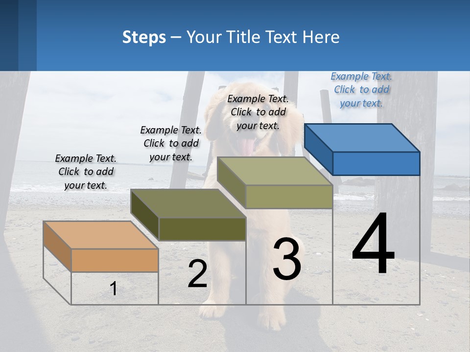 Animal Cute Puppy PowerPoint Template