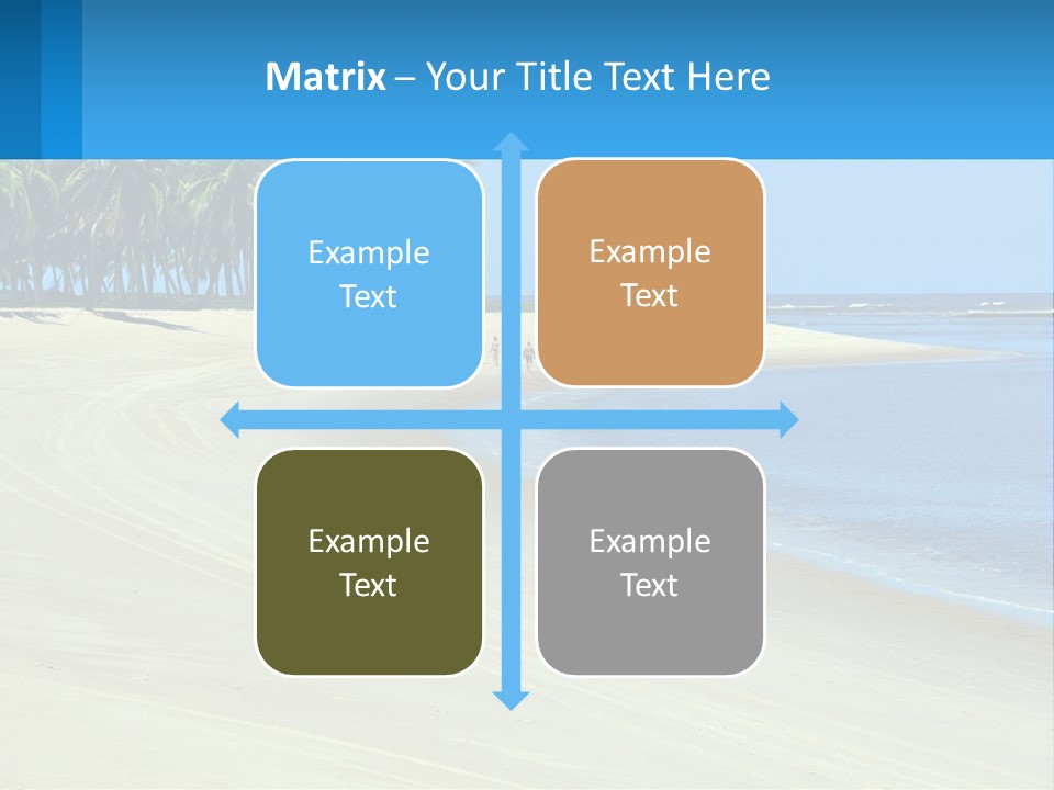 Gunga Holiday Coconut PowerPoint Template