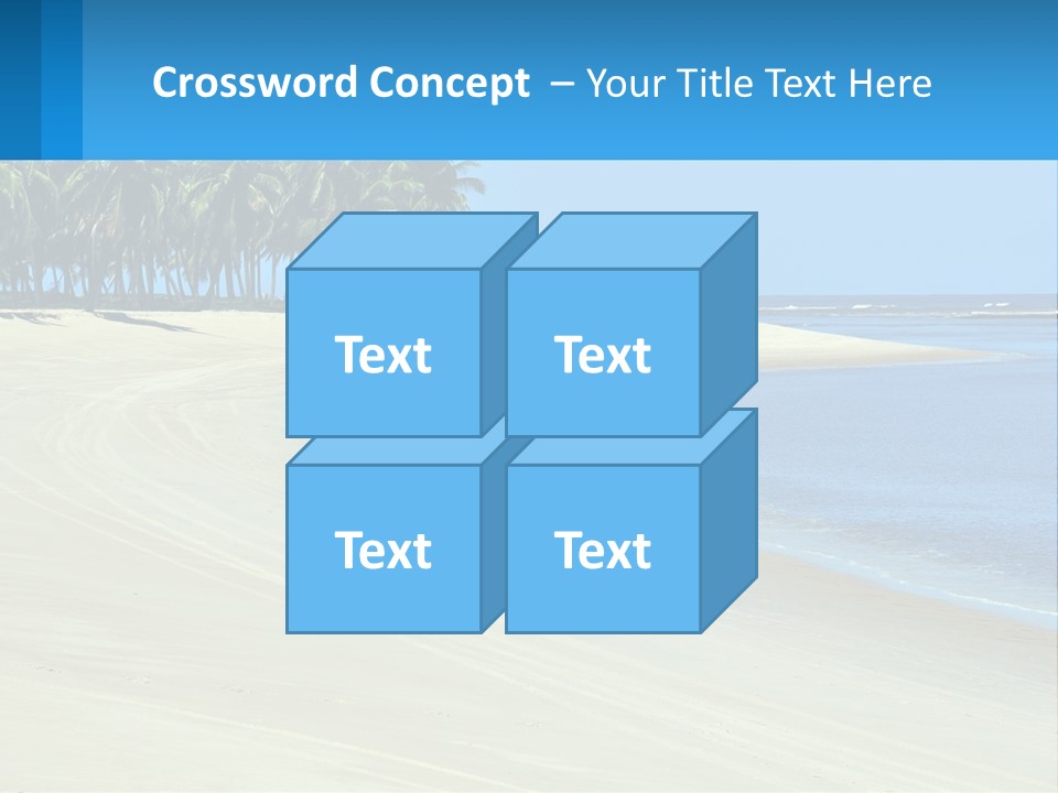 Gunga Holiday Coconut PowerPoint Template