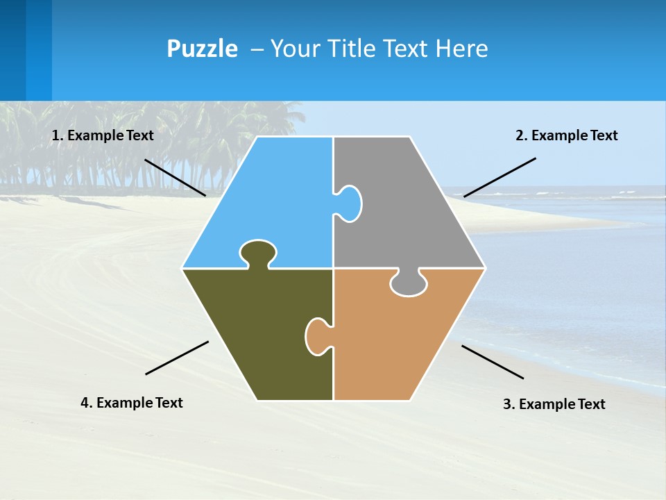 Gunga Holiday Coconut PowerPoint Template