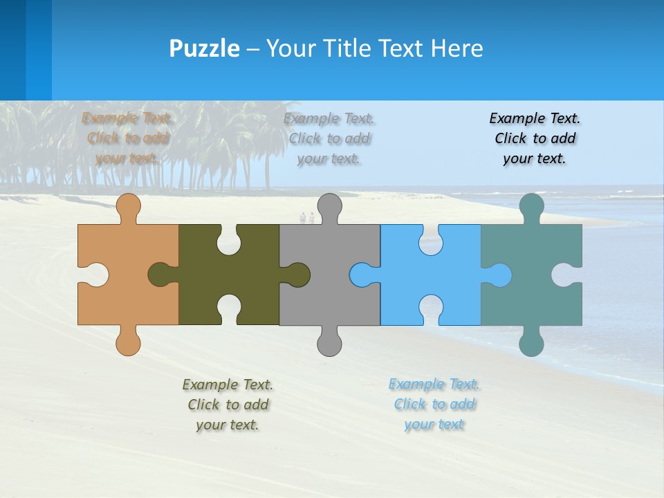 Gunga Holiday Coconut PowerPoint Template