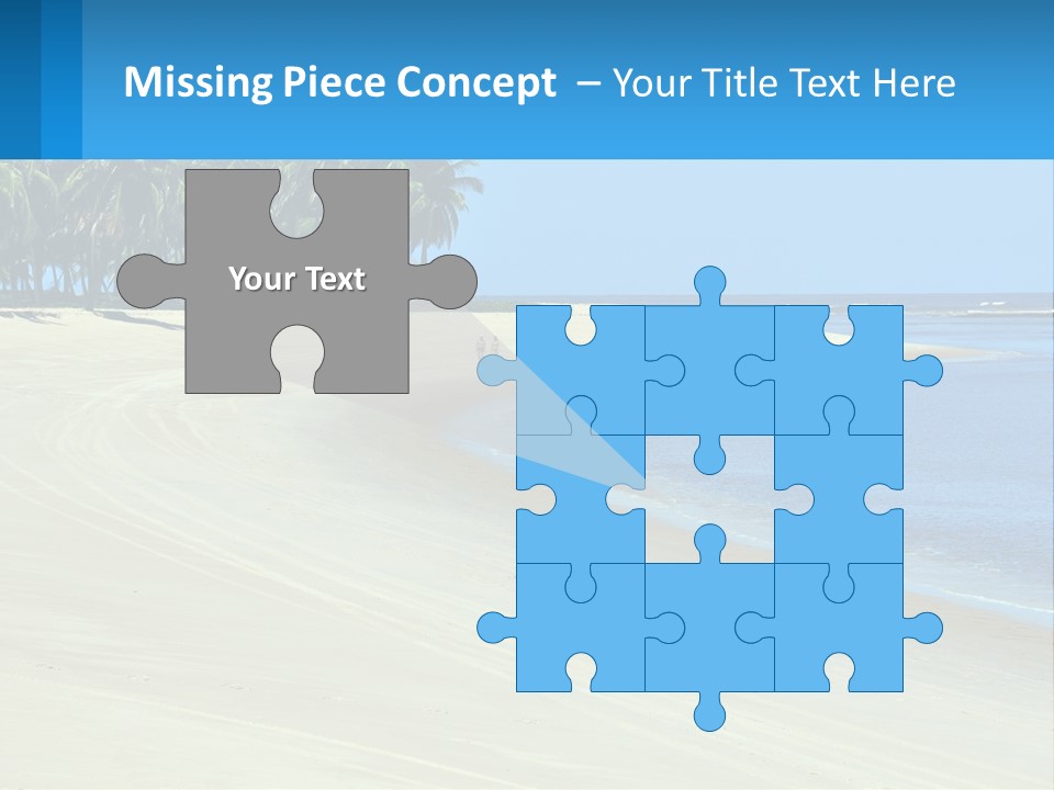 Gunga Holiday Coconut PowerPoint Template