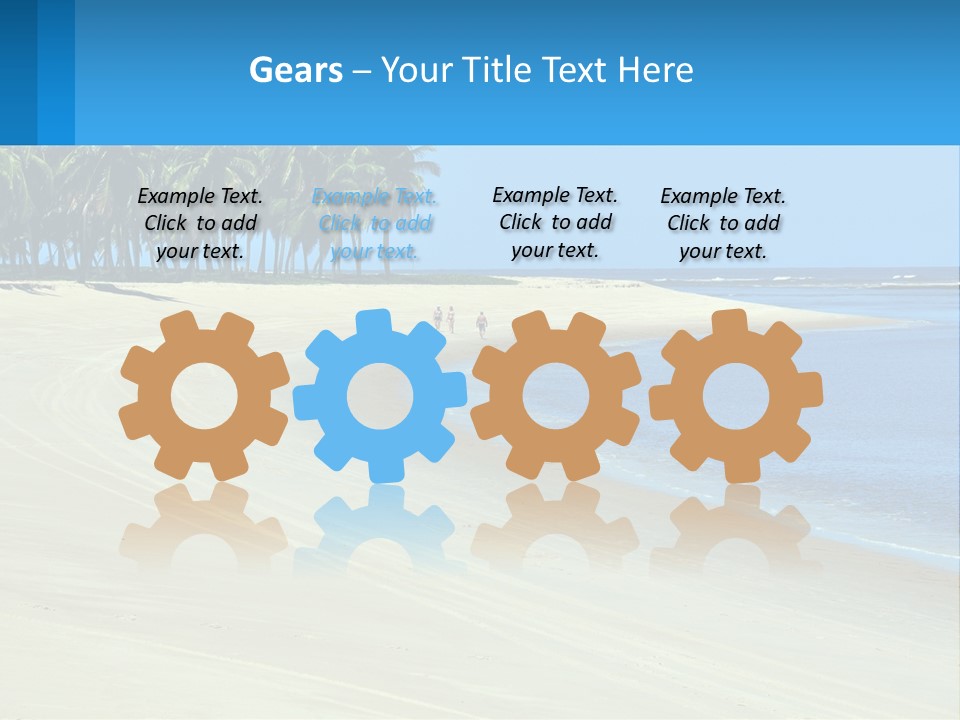 Gunga Holiday Coconut PowerPoint Template