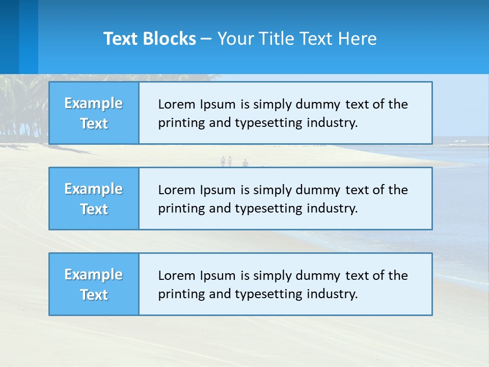 Gunga Holiday Coconut PowerPoint Template