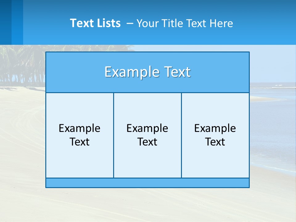 Gunga Holiday Coconut PowerPoint Template