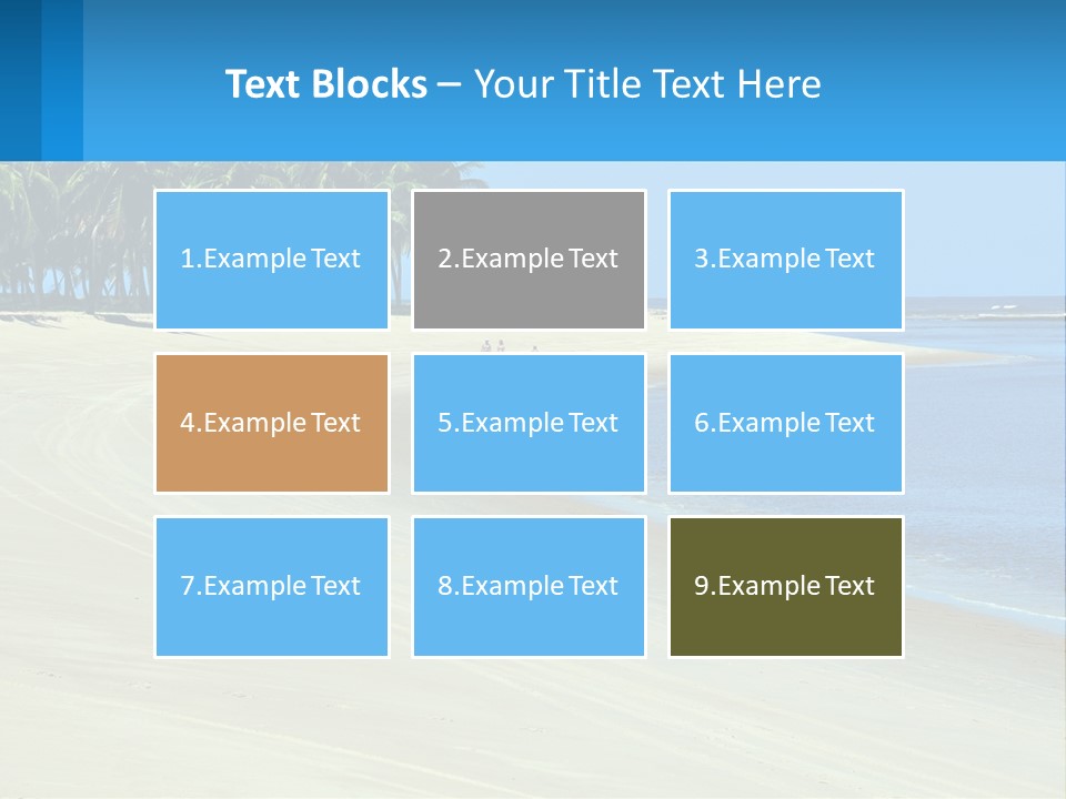 Gunga Holiday Coconut PowerPoint Template