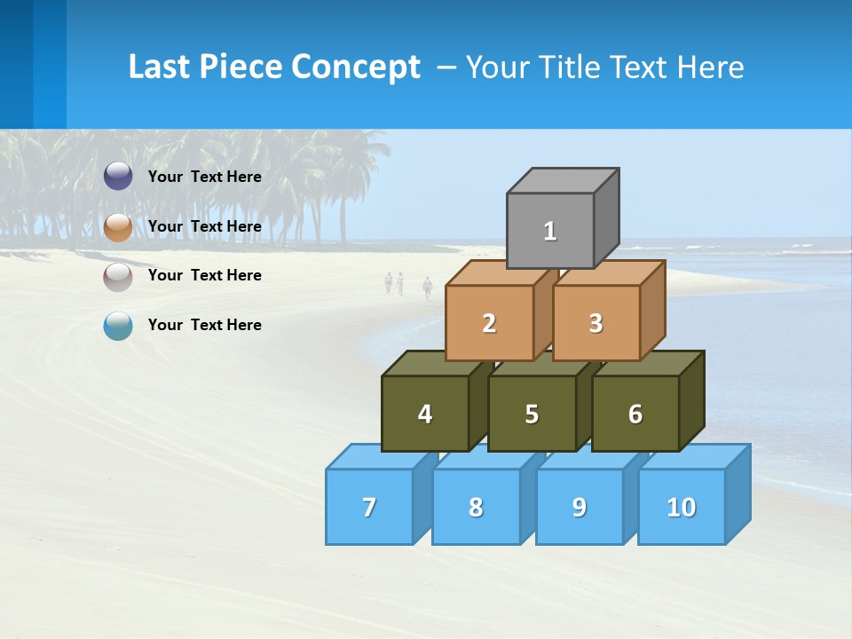 Gunga Holiday Coconut PowerPoint Template