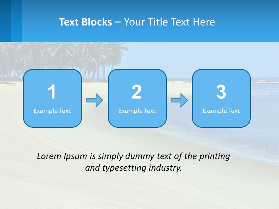 Gunga Holiday Coconut PowerPoint Template