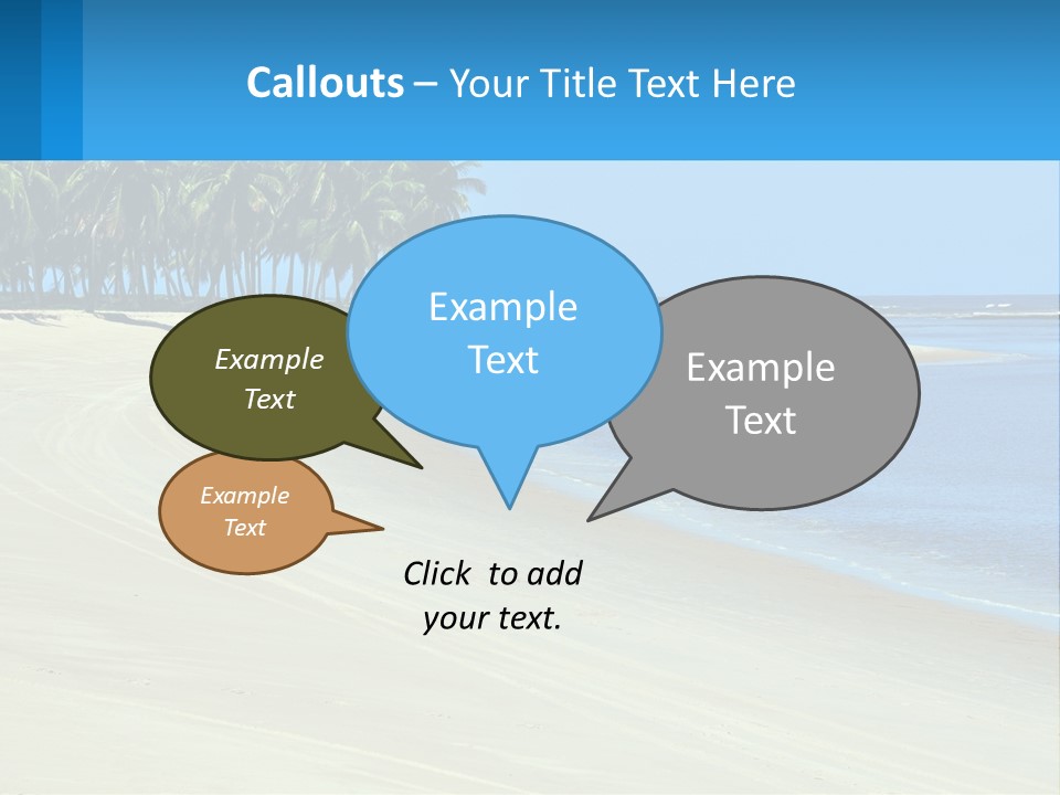 Gunga Holiday Coconut PowerPoint Template