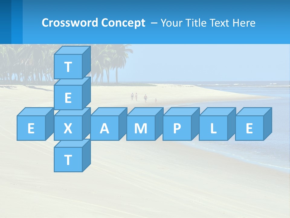 Gunga Holiday Coconut PowerPoint Template