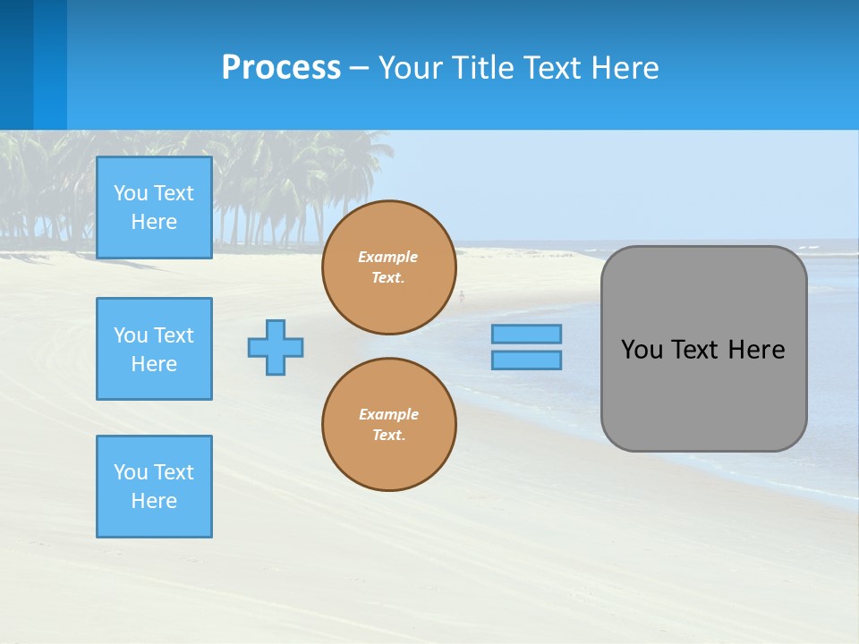 Gunga Holiday Coconut PowerPoint Template