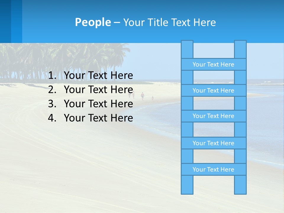 Gunga Holiday Coconut PowerPoint Template