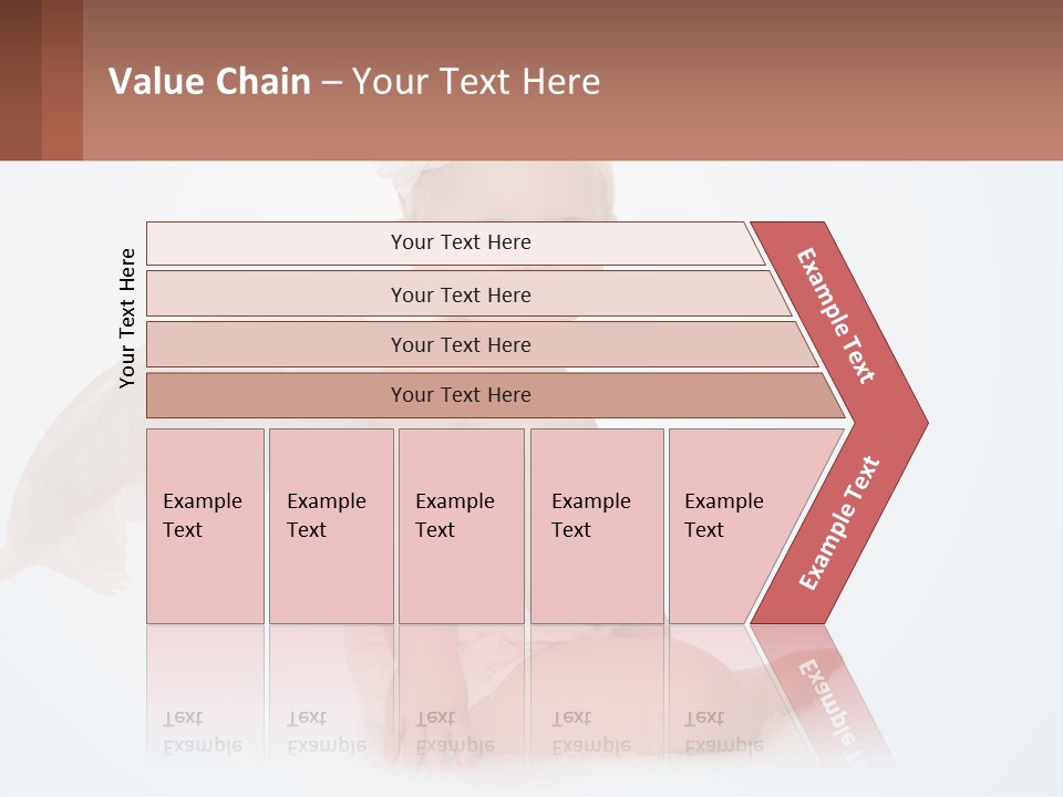 A Baby With Angel Wings Sitting On The Ground PowerPoint Template