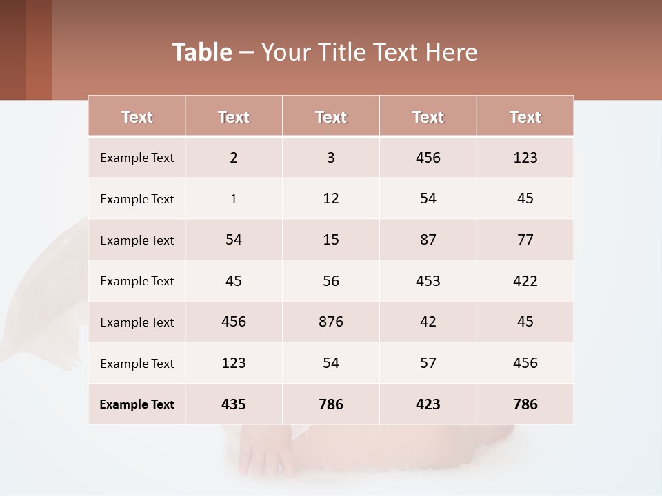 A Baby With Angel Wings Sitting On The Ground PowerPoint Template