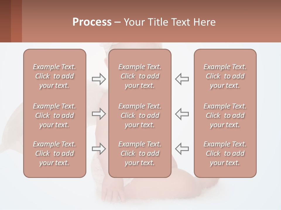 A Baby With Angel Wings Sitting On The Ground PowerPoint Template