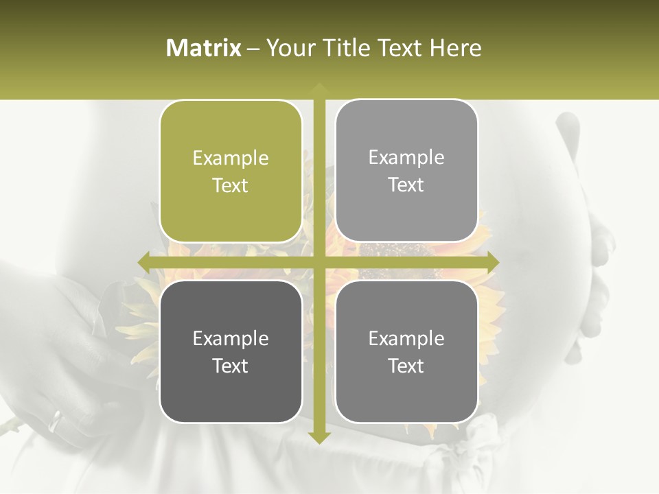 Waiting Harmony Abdomen PowerPoint Template
