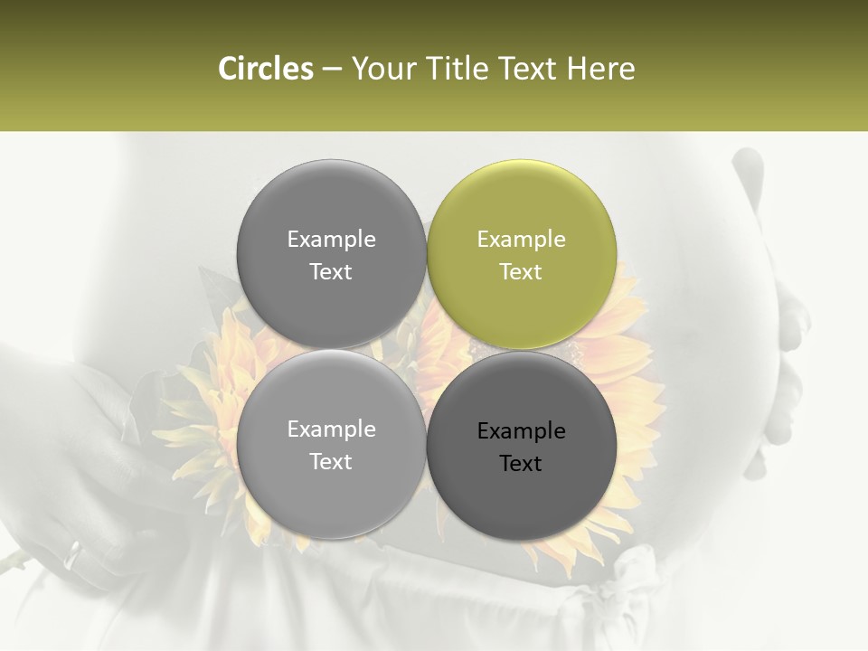 Waiting Harmony Abdomen PowerPoint Template