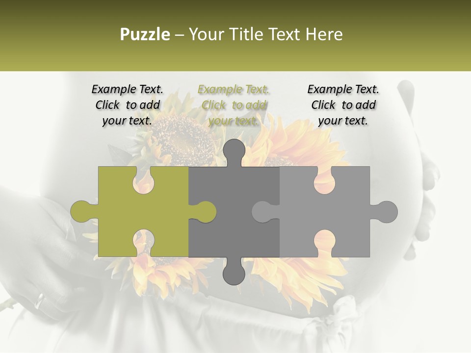 Waiting Harmony Abdomen PowerPoint Template