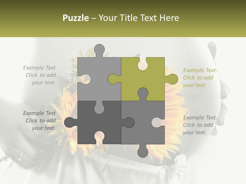 Waiting Harmony Abdomen PowerPoint Template