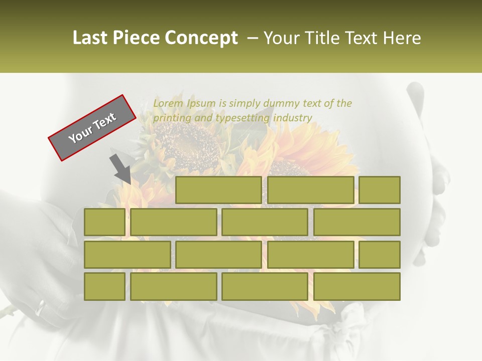 Waiting Harmony Abdomen PowerPoint Template