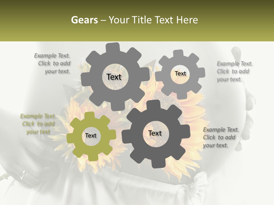 Waiting Harmony Abdomen PowerPoint Template