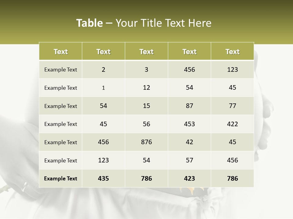 Waiting Harmony Abdomen PowerPoint Template