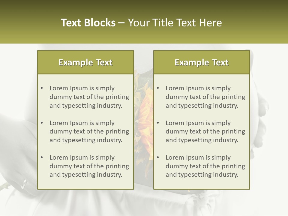 Waiting Harmony Abdomen PowerPoint Template