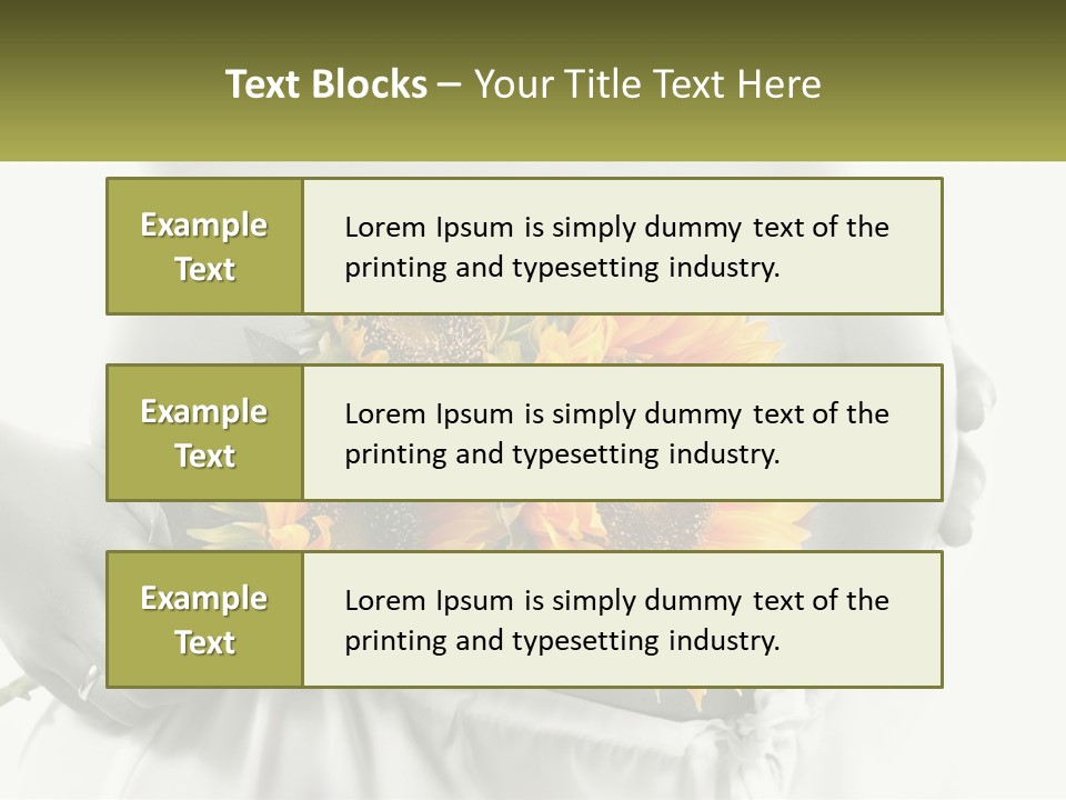 Waiting Harmony Abdomen PowerPoint Template