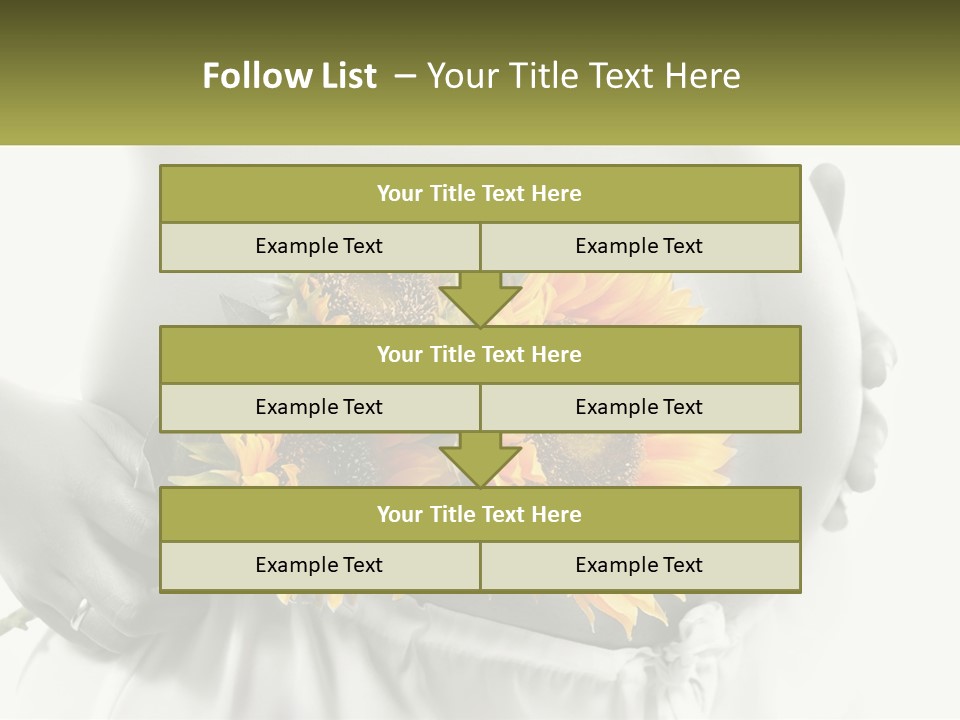 Waiting Harmony Abdomen PowerPoint Template