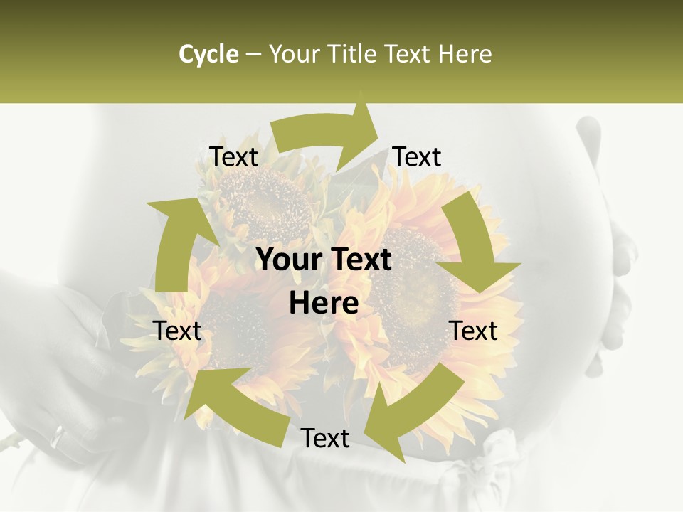 Waiting Harmony Abdomen PowerPoint Template