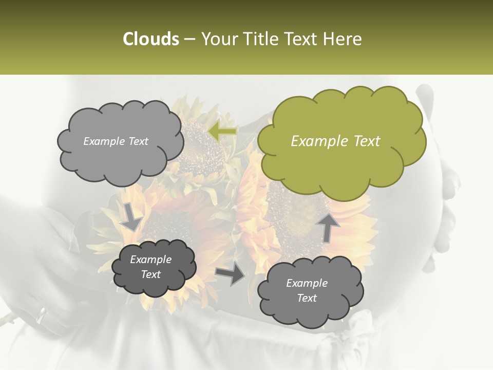 Waiting Harmony Abdomen PowerPoint Template