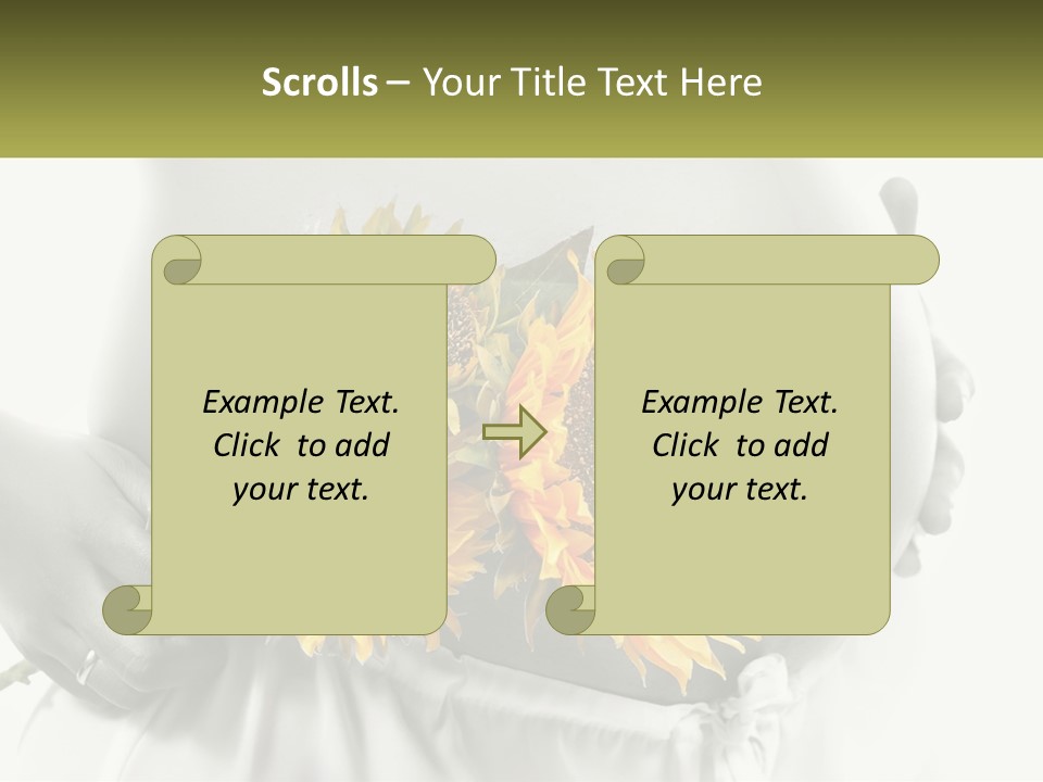 Waiting Harmony Abdomen PowerPoint Template
