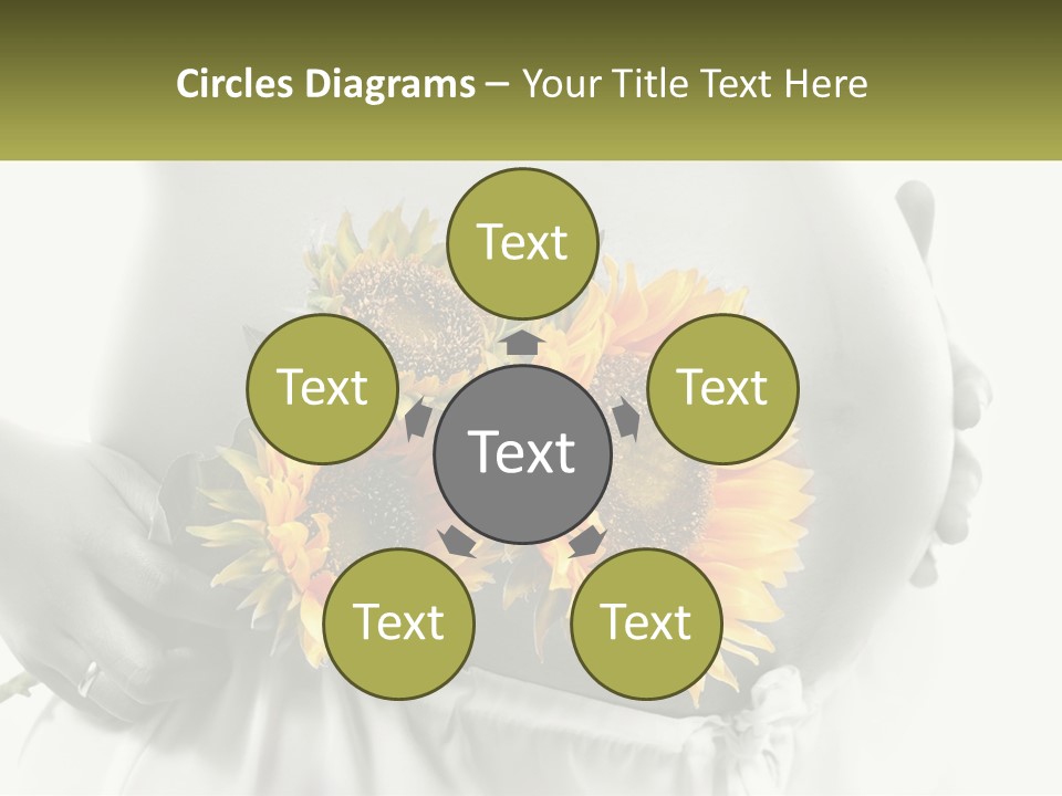 Waiting Harmony Abdomen PowerPoint Template