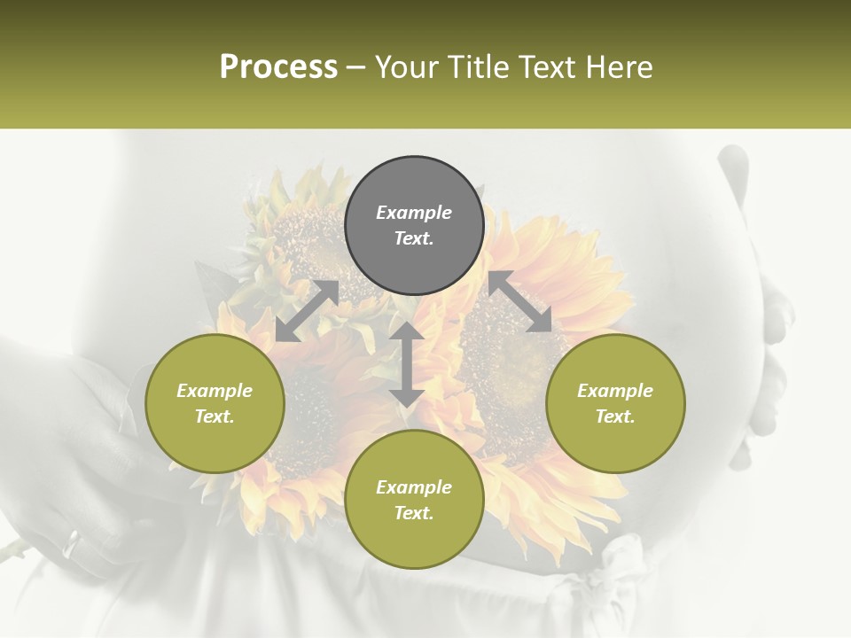 Waiting Harmony Abdomen PowerPoint Template