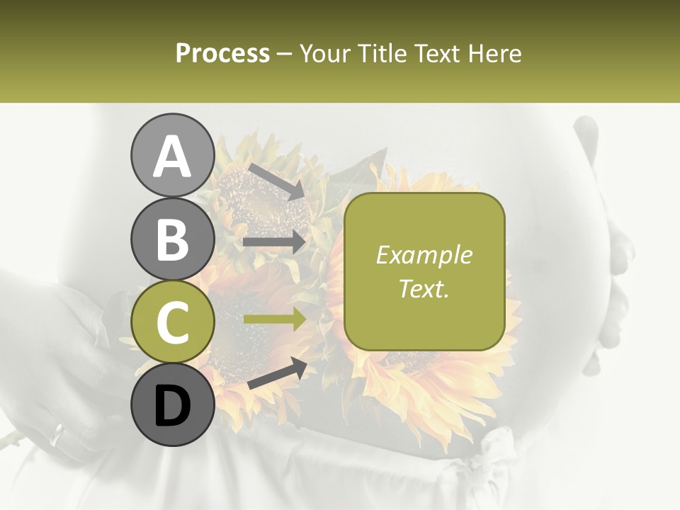 Waiting Harmony Abdomen PowerPoint Template