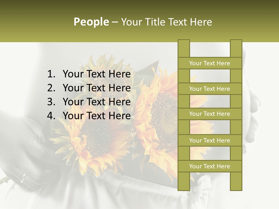 Waiting Harmony Abdomen PowerPoint Template