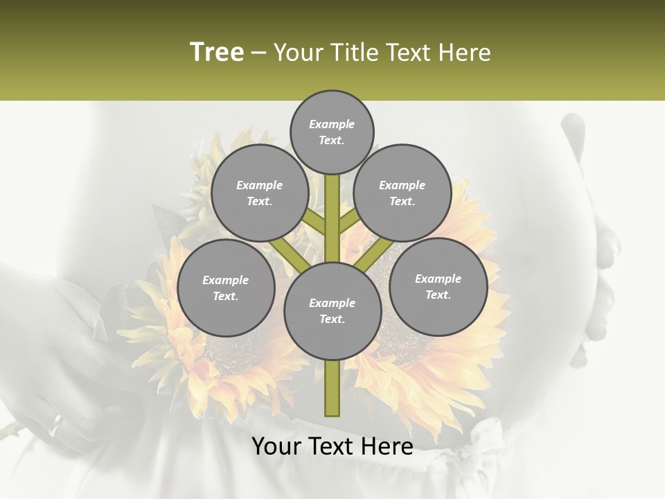 Waiting Harmony Abdomen PowerPoint Template