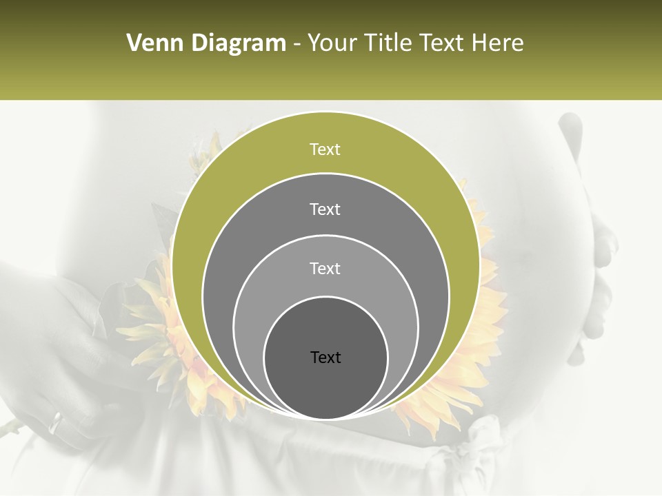 Waiting Harmony Abdomen PowerPoint Template