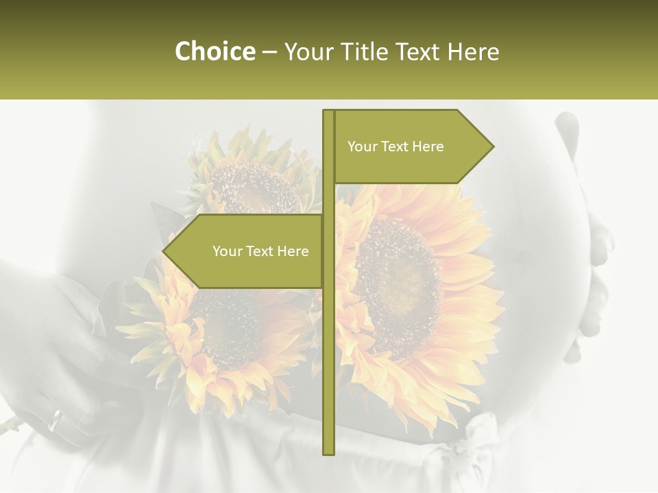 Waiting Harmony Abdomen PowerPoint Template