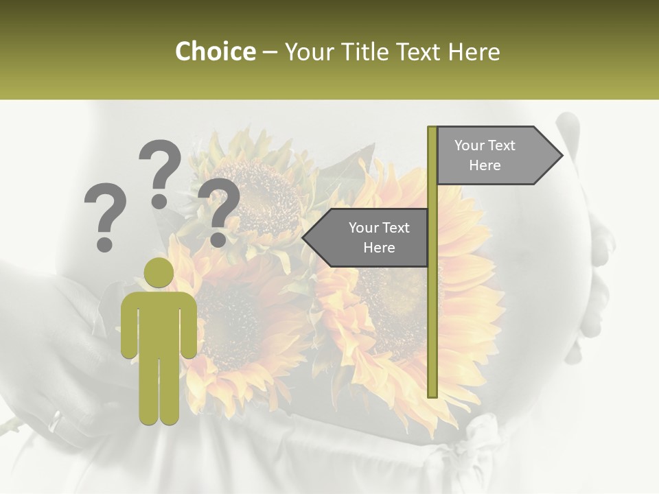 Waiting Harmony Abdomen PowerPoint Template